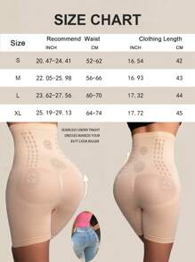 1pc High Waist Tummy Control Panties Waist Trainer Body Shaper Shorts Bottoms Slimming Sheath Woman Flat Belly Hip Butt Lifter Briefs Panty Shorts Women Shapewear Shaping Panties Underwear