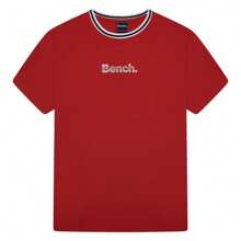 Bench Tee SS MONOCO - RED/BENCH Only - View 1