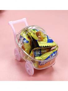 6pcs Creative Personalized Mini Carriage Wedding Candy Favor Boxes Party Favors Room Decor Bride Gifts Birthday Graduation Birthday Decorations Party Decorations Gift Bags - Multicolor - View 5