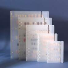 10pcs Set Matte Portable Nail Polish Storage Album, Multi-Size Nail Art Display & Organizer Collection Booklet