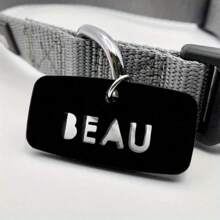 1 pièce Sac acrylique personnalisé avec marque pour animaux de compagnie, cadeau parfait pour les meilleurs amis, la fête des mères, la fête des pères, la Saint-Valentin - Accessoires modernes pour chiens et chats - Multicolore - Voir 7