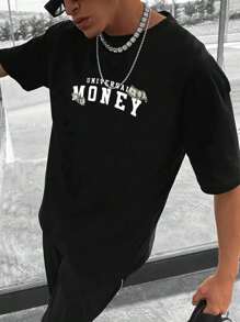 UNIVERSAL MONEY F/C Basic Cotton Shirt Short Sleeve Premium - màu đen - Xem 2