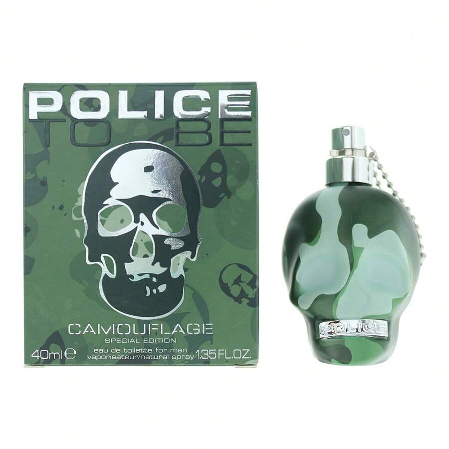Police To Be Camouflage Eau De Toilette 40ml - Aromatic Fougere - View 1