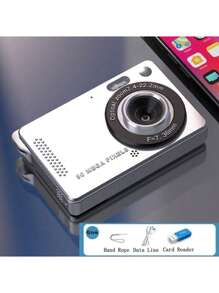 Mini Digital Camera For Use And Fun For Young Photographers Point And Shoot FHD 1080P Digital Cameras 700mAh Battery Capacity