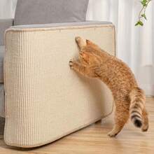 1PC Cat Scratcher Mat Natural Sisal Cat Scratch Mats Scratching Pad Protect Carpets And Sofas For Cat Paw Training
