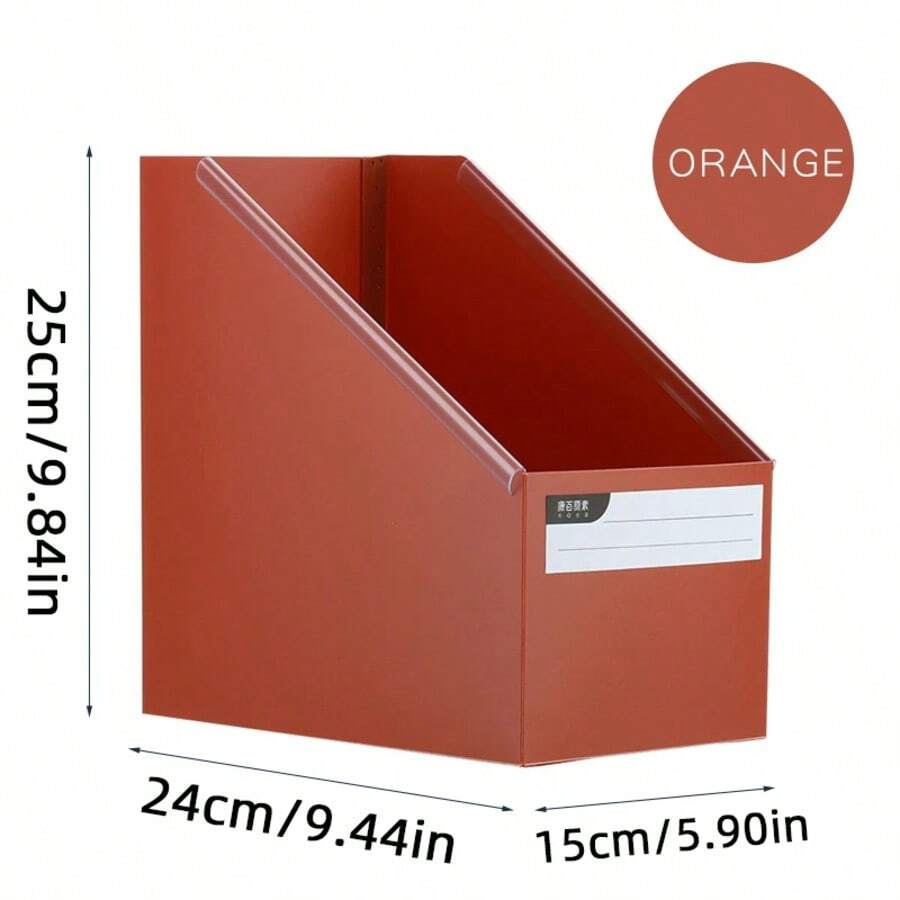 Foldable Storage Box For Office Books, Sorting Storage Box, A4 Size, Office Supplies For Various Functions