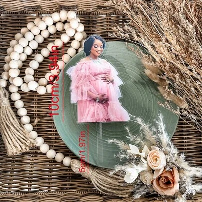 1ชิ้น อะคริลิคป้ายปักเค้กรูปภาพสั่งทำพิเศษ, ของตกแต่งโต๊ะของหวานส่วนบุคคล, เหมาะสำหรับงานปาร์ตี้, อุปกรณ์เสริมการอบที่ไม่เหมือนใคร, ของขวัญที่น่าจดจำสำหรับวันครบรอบ, วันเกิด, งานแต่งงาน, ของขวัญในอุดมคติสำหรับคริสต์มาส, วันวาเลนไทน์, ขึ้นบ้านใหม่, วันแม่, วันพ่อ, พ่อแม่, แฟน/สามี, แฟน/ภรรยา, สิ่งจำเป็นสำหรับงานแต่งงาน