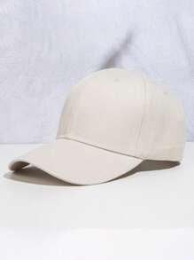 1pc Unisex Solid Color Simple Classic Casual Baseball Cap, Suitable For Outdoor Activities And Casual Parties