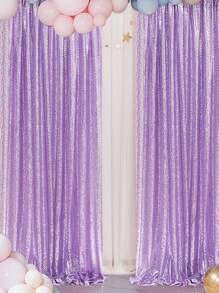 1 pièce Rideau de fond en sequins or/argent, plusieurs couleurs, décoration de fond de fête, rideaux de fond de mariage, décoration de mariage, décoration de baby shower, décoration de révélation de genre, décoration de fête d'anniversaire, pour studio de photographie, décoration de fond photo