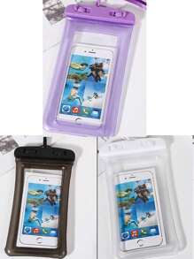 8/6/5/4/3/2/1个装防水袋，通用防水手机袋，气垫防水手机套，水下防水手机袋，沙滩防水手机干袋，适用于智能手机，圣诞节、万圣节礼物，家居、房间、生日、新年、配件、朋友、趣味礼物、夏季、沙滩