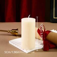 法式复古风格迷你高端圆柱香薰蜡烛 香薰蜡烛 家居装饰蜡烛适用于-婚礼派对香薰蜡烛 浪漫氛围拍照装饰道具 - 彩色 - 查看 14