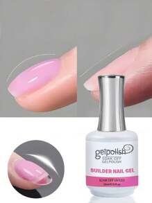 15ml Gel per unghie trasparente per rinforzare, estendere e applicare come base, in bottiglia, da polimerizzare con lampada UV/LED