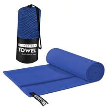 1 Pc Portable Sweat-Absorbing And Comfortable Towel, Fitness And Running Sweat Wipe Towel, Extended Yoga Towel, Sand-Proof And Quick-Drying Beach Towel, Which Can Wrap The Whole Body, Good Friends For Camping, Traveling, And Outdoors