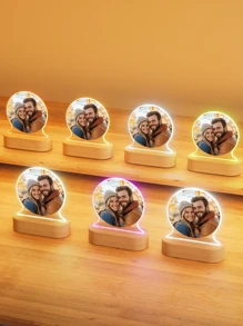 Personalized Nightlight With Photo - Custom Acrylic Panel Picture Frame, Personalized Photo Gift, Valentine's Day, Mother's Day, Birthday, Valentine's Day, Valentine's Day Decoration Gifts Graduation