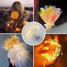 1/5/10/20/30 stuks Mini LED-feeërieke lampjes - op batterijen werkende koperdraadlampjes, geschikt voor Kerstmis, Moederdagdecoratie, decoratieve geschenken, bloemen, festivals, bruiloften, tuinen, feestbenodigdheden, knipperende vuurvliegjeslampjes