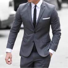 Men's Tie For All Occasions, Elegant, Social, Sporty, Various Colors - 汽油藍色領帶 - 查看 4