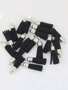 (20pcs/Pack) 4cm Retro British Style Tassels Keychain, Brooch, Clothing Decor, Bag Charm, Handmade DIY
