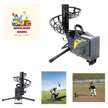 Catapult Soft Toss Baseball Pitching Machine For Batting And Fielding - 1 - View 1