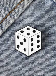 1 pieza Broche único de aleación de zinc con esmalte creativo para unisex - Accesorio de moda tipo pin para mochilas, gorras y chaquetas - Regalo perfecto de cumpleaños y Navidad para amigos y familiares