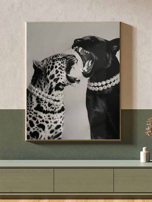 5D DIY Diamant Malerei Mosaik - Wilder Tiger, Diamant Kunsthandwerk Set für Heim Dekoration, Wanddekoration, Geschenk für Freunde zu Weihnachten, Valentinstag, Halloween, Erntedankfest