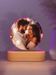 Personalized Nightlight With Photo - Custom Acrylic Panel Picture Frame, Personalized Photo Gift, Valentine's Day, Mother's Day, Birthday, Valentine's Day, Valentine's Day Decoration Gifts Graduation