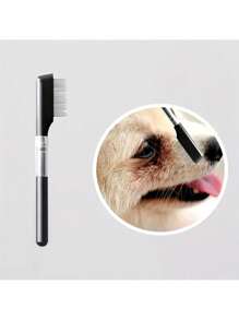 Easy Clean Eye Brush For Dog Lover And Dog Mom Loves & Cat Lover And Cat Mom Loves - Removes Tear Stains & Grooming Cat/Dog Lover Gift And Dog/Cat Mom Love Pet Facial Comb Cat/Dog Lover Gift And Dog/Cat Mom Love Pet Grooming Comb