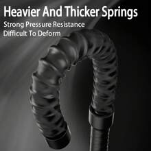 2pcs Portable Grip Non-Slip Fitness Grip Bars, Elastic Strength Training, Physical Non-Slip Fitness Equipment, Battle Rope Fitness Bars, Spring Steel Improvement Strength Workout Bars, Exercise Rope Portable Workout Bars, Fitness Bars For Home Fitness Strength Training Yoga Aid
