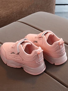 Boys And Girls Universal Casual Shoes Sneakers LED Light Up Shoes - 粉色 - 查看 4