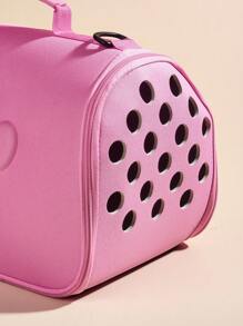 1 pieza Nuevo bolso portador de mascotas, mochila de gran capacidad, portátil y transpirable para perros y gatos