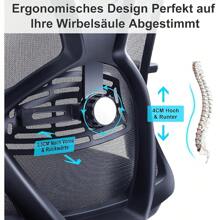 Home Office Chairs - 黑色 - 查看 3