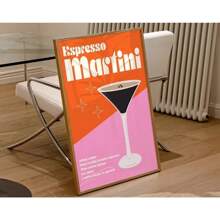 1pc Sangria Drink Negroni Canvas Painting Club Bar Shop Home Decor Cartoon Juice Mojito Aperol Spritz Canvas Painting No Frame