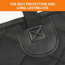 Seat Cover Rear Back Car Pet Dog Travel Waterproof Bench Protector Luxury - Black - View 8