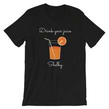 Drink Your Juice Shelby Short-Sve Uni T-Shirt - Black - View 1