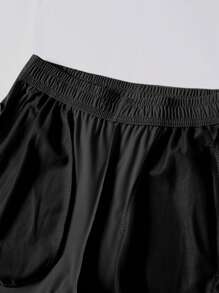 Women's Breathable Elastic Waist Straight Leg Casual Sports Pants, Versatile For Workout, Yoga, Summer - Multicolor - View 5