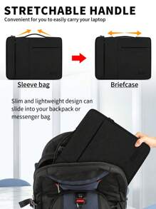 NEWHEY 13-14 Inch Waterproof Business Laptop Sleeve, Fits 13 Inch Laptops, Laptop Protective Case, Briefcase, Laptop Bag, For Men - Multicolor - View 7