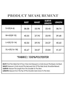 Women Spring Long Sleeve Short Dress Tie V Neck Lantern Sleeve High Waist Ruffle Tiered A-Line Swing Flowy Loose Green Dress Daily Wear Casual Holiday Beach Valentine Mini Dress - Màu xanh hải quân - Xem 4