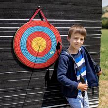 Archery Target, 3 Or 5 Layers 20" Arrow Target, Traditional Solid Straw Round Archery Target Shooting Bow, Hand-Made Arrows Target, Coloured Rope Target For Backyard Outdoor Hunting Shooting Practice - 3 20" - View 9