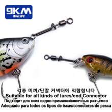 25Pcs Fishing Stainless Steel Snap Fishing Rolling Swivels Saltwater Fishing Coastlock Snap Connector Tackles