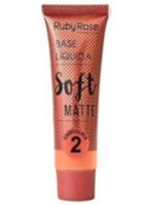 Soft Matte BEIGE/Chocclate Ruby Rose HB-8050 Liquid Foundation - Chocolate2 - 查看 3
