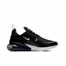 Nike 女士 Air Max 270 缓冲训练运动鞋，休闲运动减震跑步鞋 - 黑色 - 查看 10