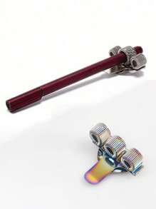 Support-crayon en métal robuste avec ressort, support-crayon en acier au carbone, support pour stylo à bille, stylo plume et marqueur, boîte de rangement de bureau profilée, réglable, prise sécurisée, convient à presque tous les stylos à bille, stylos plume, marqueurs, boîte de rangement de bureau, idéal pour les journaux, les cahiers et l'usage de bureau, organisateur de maquillage, organisateur, organisateur de rangement, organisateur de soins de la peau, rangement de bureau, organisateur de papeterie, rangement pour les ongles, décoration de chambre à coucher