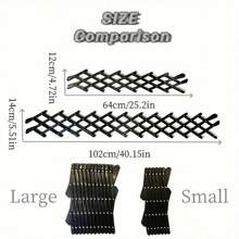 1pc Breathable Mesh Adjustable Pet Car Barrier - Breathable Mesh Dog Window Guard, Easy To Assemble, Available In Small And Large Sizes - Black - View 10