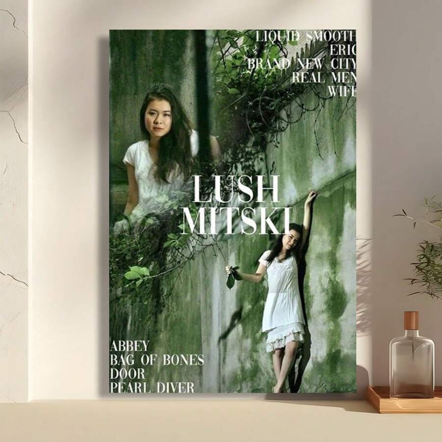 Framed Album Music Poster - Cool   Wall Art Print,   Canvas, Birthday Party, Perfect For Room DecorBirthday Party Decor, Mother's Day New Year Easter Gift, R  Home Living Room Office Wall Decor, Perfect Gift And Wall Decoration