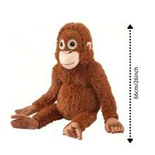 Realistic Gorilla Plush Pillow & Wall Decor - Perfect For Christmas, Anniversaries & Holidays - 彩色 - 查看 6
