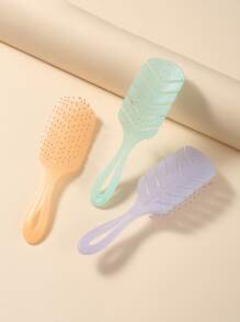 每个人都喜欢这款梳子，它具有可爱精致的镂空设计。它是完美的情人节礼物。它配有头皮按摩功能，可用于干发和湿发。它能有效梳理头发，使头发顺滑无结。其紧凑的尺寸确保了便携性，让您轻松随身携带。 - 彩色 - 查看 30