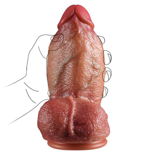 1 PC Huge Thick Dildo Sex Toy Penis, 10 Inch Sexy Adult Realistic Giant Big Silicone Dildos With Strong Suction Cup, Hands-Free G-Spot Anal Plug Dildo Adult Sex Toys Games For Gay Women, Vagina Masturbation Stimulation Orgasm Sexy Tools Sex Toy, Double Penetration Pussy Female Masturbator Cheap Adult Sex Shop, Prostate Stimulator Anal Expander Strap-On Extra Large Monster Penis Realistic Veins Big Dick, Privacy Package