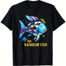 Camiseta de la marca Rainbow Fish Tees - Negro - Ver 1