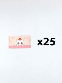 BROS Wet Wipes Pink Disposable 1/25/50pcs Portable Wet Wipes,Compact Portable, Extractable Cleaning Sanitary Wipes, Suitable For Daily Cleaning And Outdoor Camping.Travel Hand And Mouth Cleaning, Mini Portable Wet Wipes For Hand And Oral Cleaning - Non-Woven Outdoor Body Care Wet Wipes, Daily Hygiene Cleaning, Suitable For Men And Women