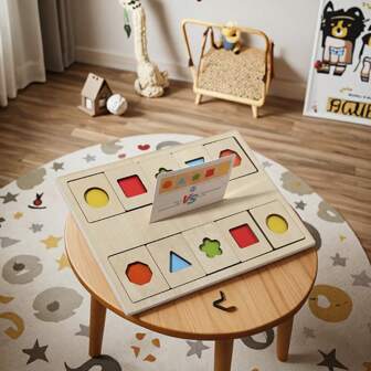 木制形状匹配板 2 人蒙特梭利玩具 战斗形状匹配板 蒙特梭利玩具 木制玩具 木制形状匹配游戏 教育木制玩具 功能性木制玩具 原创木制玩具 男女通用木制玩具 玩耍木制玩具 玩木制玩具 2 人形状匹配玩具 功能性形状匹配玩具 原创木制形状游戏 玩木制形状游戏 高品质木制玩具