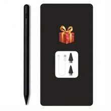 JMMO Universeller Kapazitiver Stylus aus Aluminiumlegierung Dieser kapazitive Stylus ist sorgfältig aus hochwertigem Aluminium gefertigt und wird mit 2 austauschbaren Spitzen geliefert, was ihn sehr langanhaltend macht. Er ist breit kompatibel und kann leicht an Tablets und Smartphones mit iOS, Android und Windows Systemen angepasst werden.